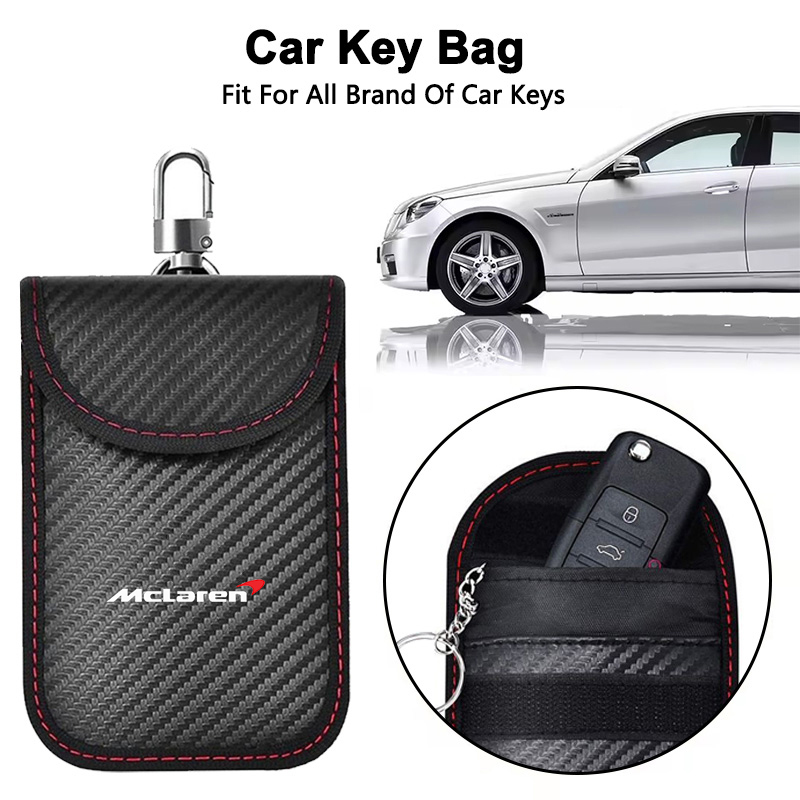 Car Key Signal Blocker - 車のキーケース信号ブロッカーバッグ RFID シールドポケットマクラーレン 720S 570S 570GT