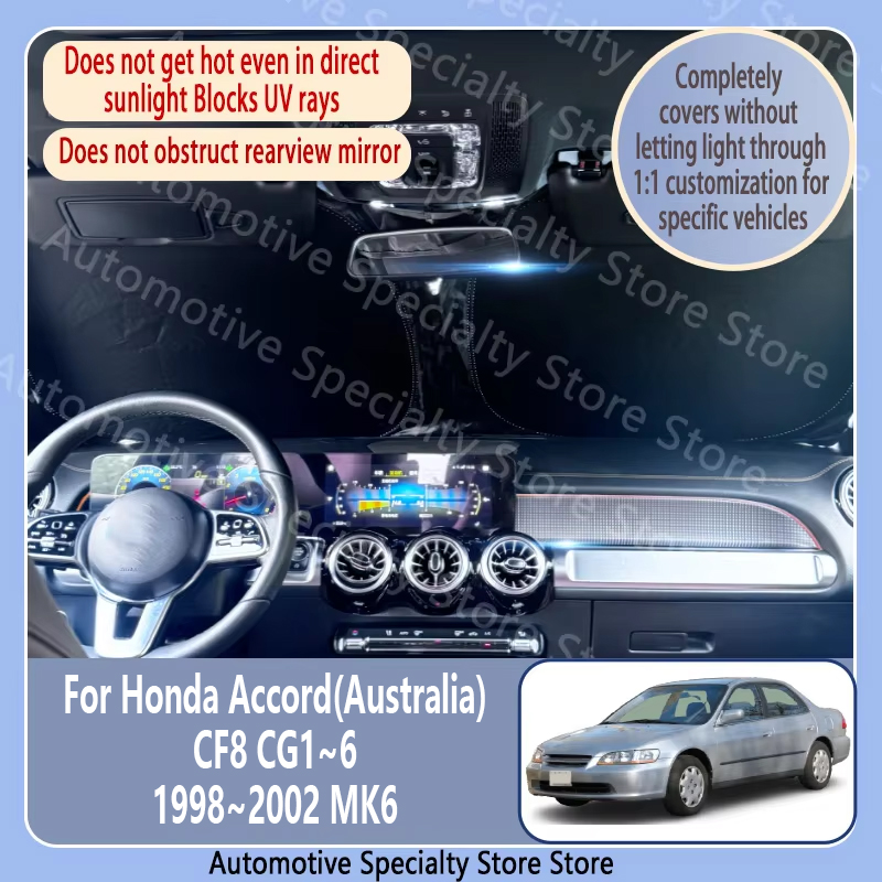 Car Accessories Australia - ホンダ・アコード（オーストラリア）1998～2002年モデルMK6用フロントガラスサンシェード、プライバシーカーテン、バイザー、高品質自動車用遮熱アクセサリー
