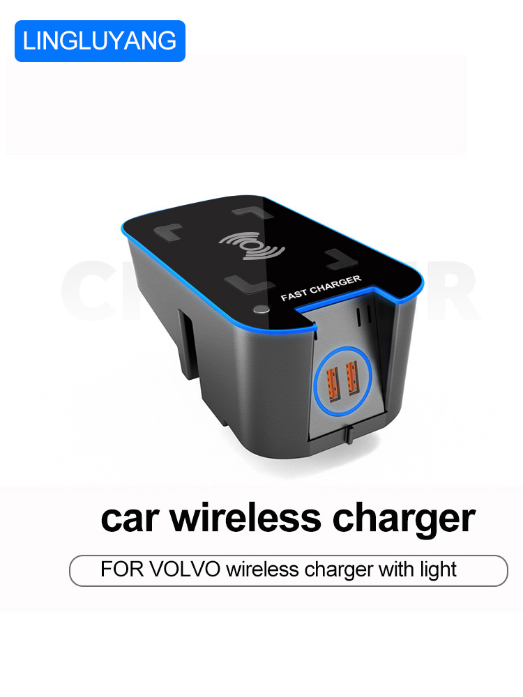 Volvo Car Accessories Xc60 - ワイヤレスカーチャージャー,ボルボ,電話充電プレート,アクセサリーxc90,s90,v90cc,xc60,v60cc,s60