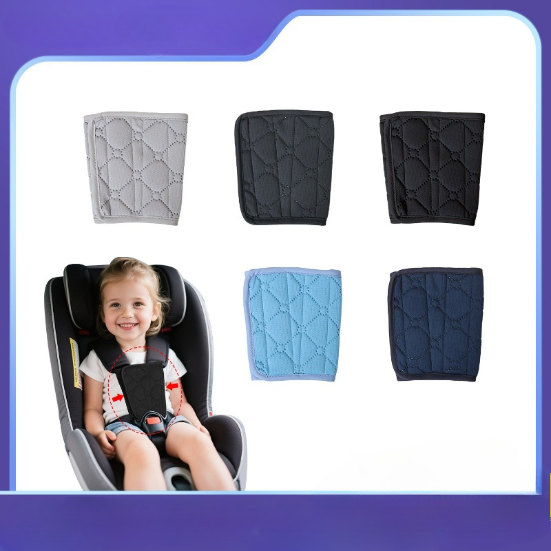 Car Accessories For Baby - 車用チャイルドシートアクセサリー固定具ポータブルロックバックルアジャスター安全バックルベビーシートベルトチェストバックル