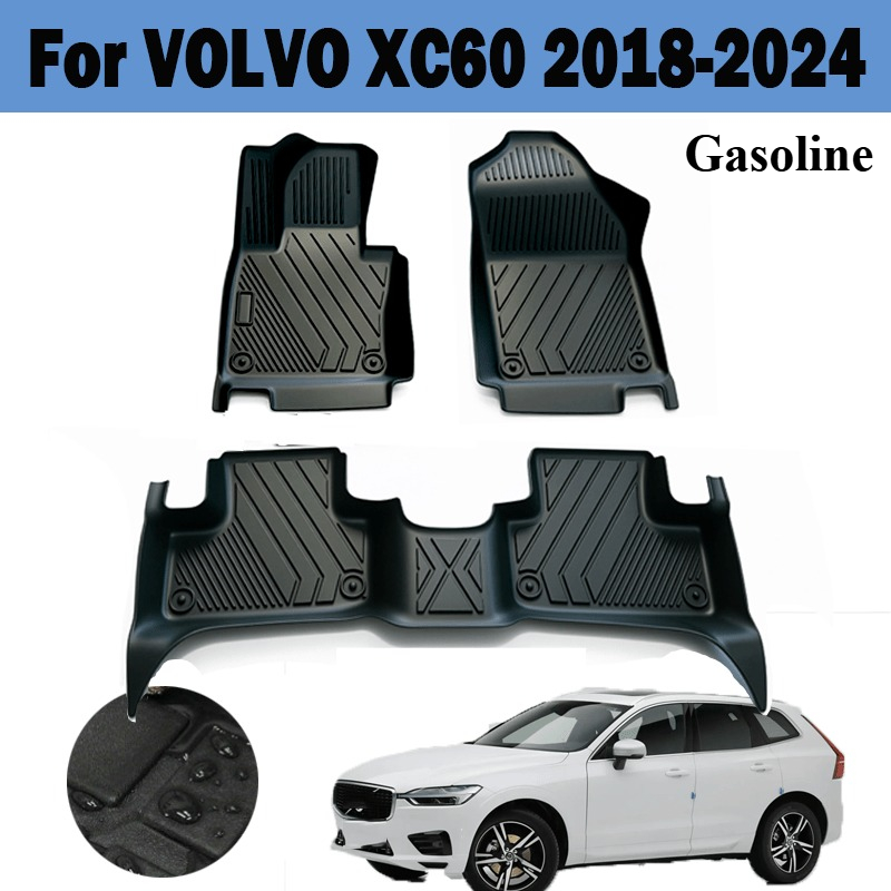 Volvo Car Accessories Xc60 - VOLVO XC60 ガソリン車 2018-2024年式 左ハンドル車用フロアマット |