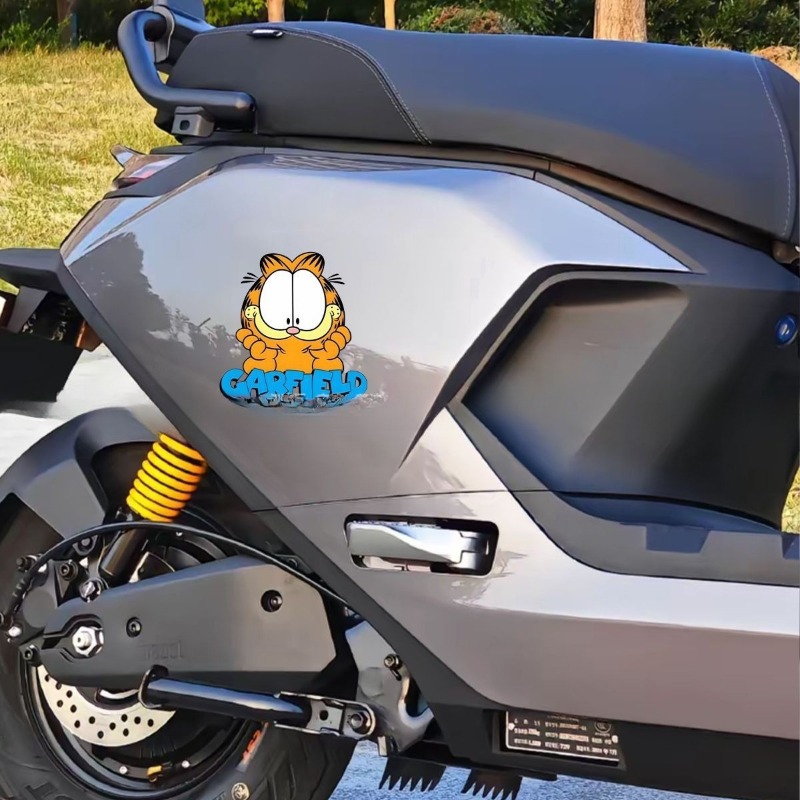 クリエイティブな漫画風のかわいいガーフィールドの車用ステッカ - Car Accessories Cute のレビューと価格