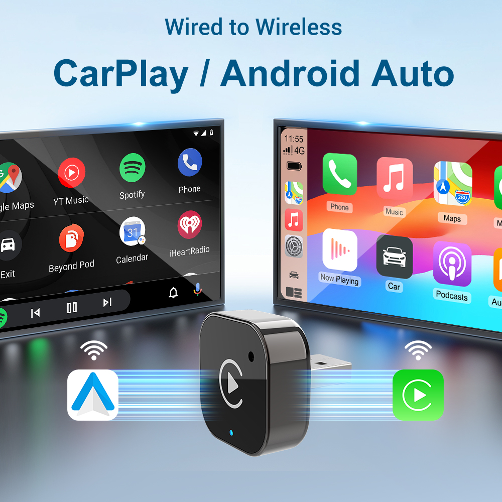 2026 ワイヤレスCarPlayアダプター 2-in-1  - Car Accessories Usa のレビューと価格
