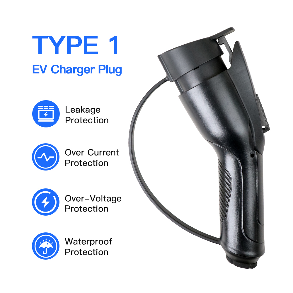Kolanky-evチャージャープラグアダプター、タイプ1、 - Car Accessories Usa のレビューと価格