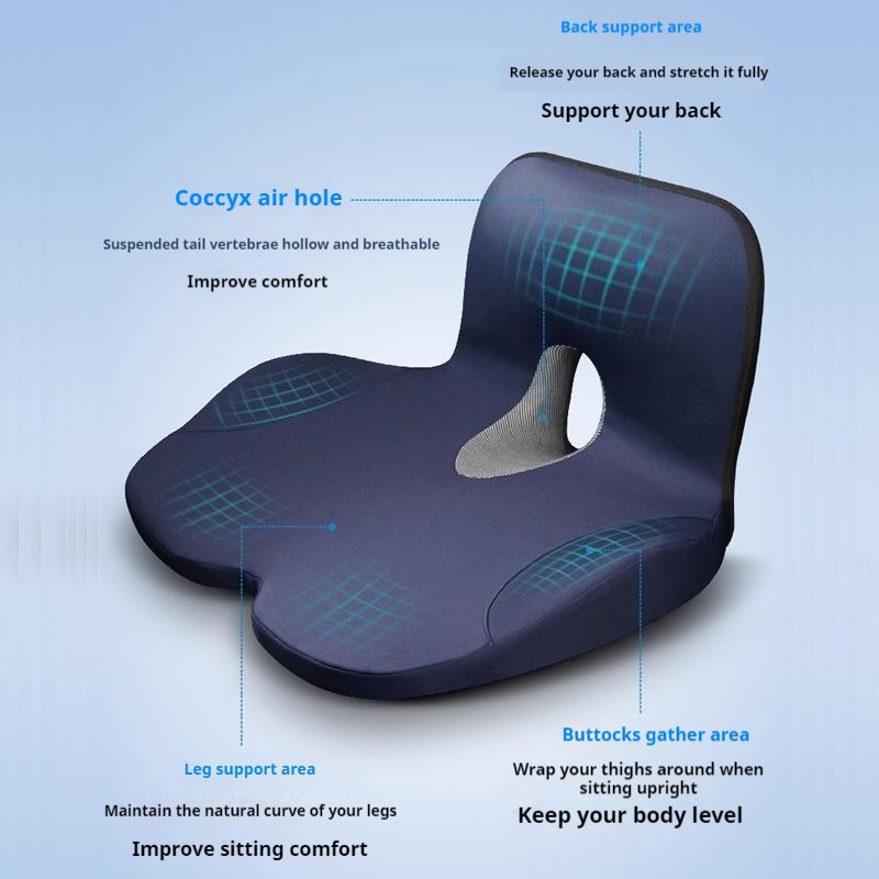 車のメイン運転席ブースターシートクッション低反発クッションリ - Car Seat Cushion Memory Foam のレビューと価格