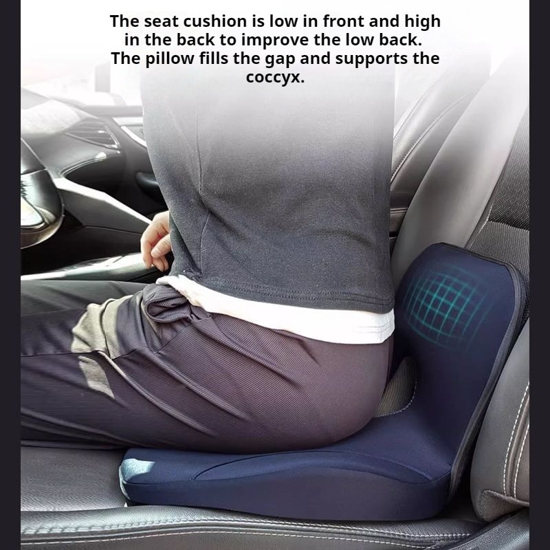 車のメイン運転席ブースターシートクッション低反発クッションリ - Car Seat Cushion Memory Foam のレビューと価格