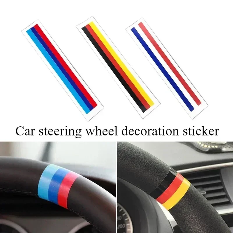 車のステッカー ステアリングホイール装飾 ドイツ国旗付きカー - Car Accessories Usa のレビューと価格