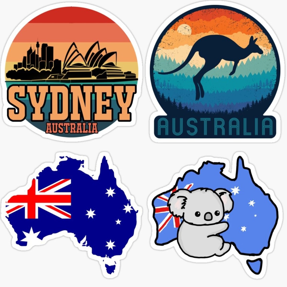 Australia-ステッカー,車の装飾用の粘着性のビニール - Car Accessories Australia のレビューと価格