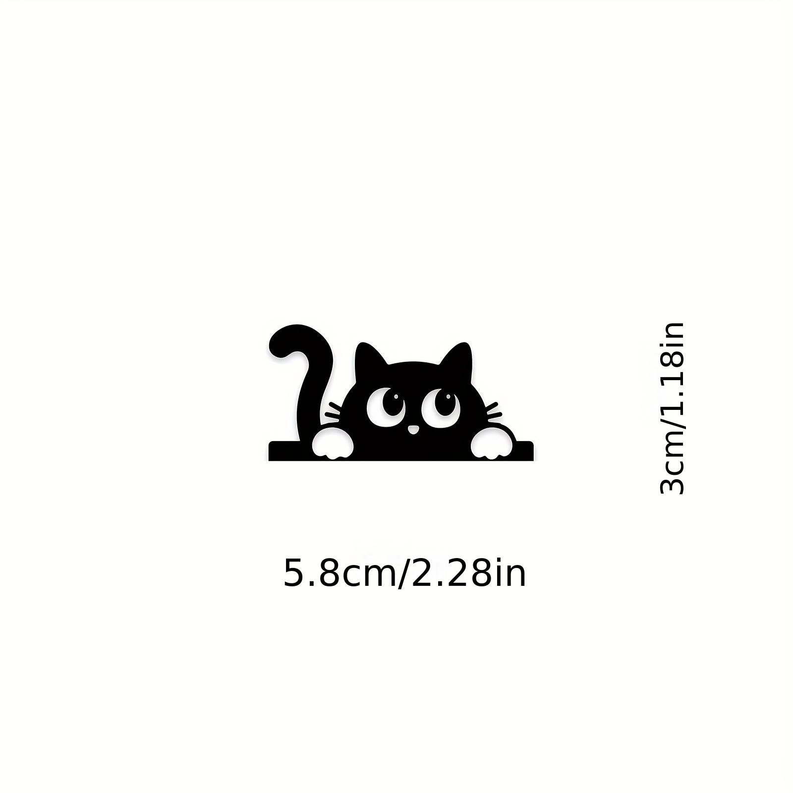 かわいい猫車のバックミラーステッカーサイドウィンドウ面白い子 - Car Accessories Xmas のレビューと価格