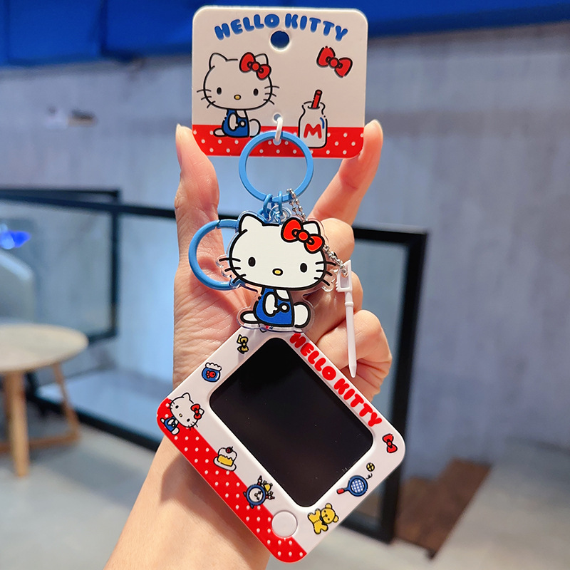 アニメハローキティキーホルダー Kt 猫チャームバックパック - Car Accessories Xmas のレビューと価格