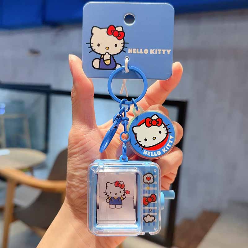 アニメハローキティキーホルダー Kt 猫チャームバックパック - Car Accessories Xmas のレビューと価格