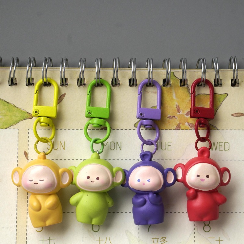 4 個ホット漫画テレタビーズシリーズペンダント創造性絶妙なか - Car Accessories Cute のレビューと価格