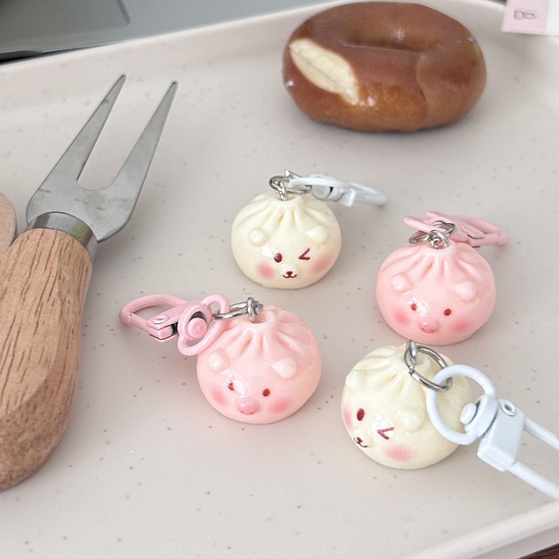 可愛いミニ蒸しパンキーホルダー 女の子 女性用 キュートな豚 - Car Accessories Bunnings のレビューと価格
