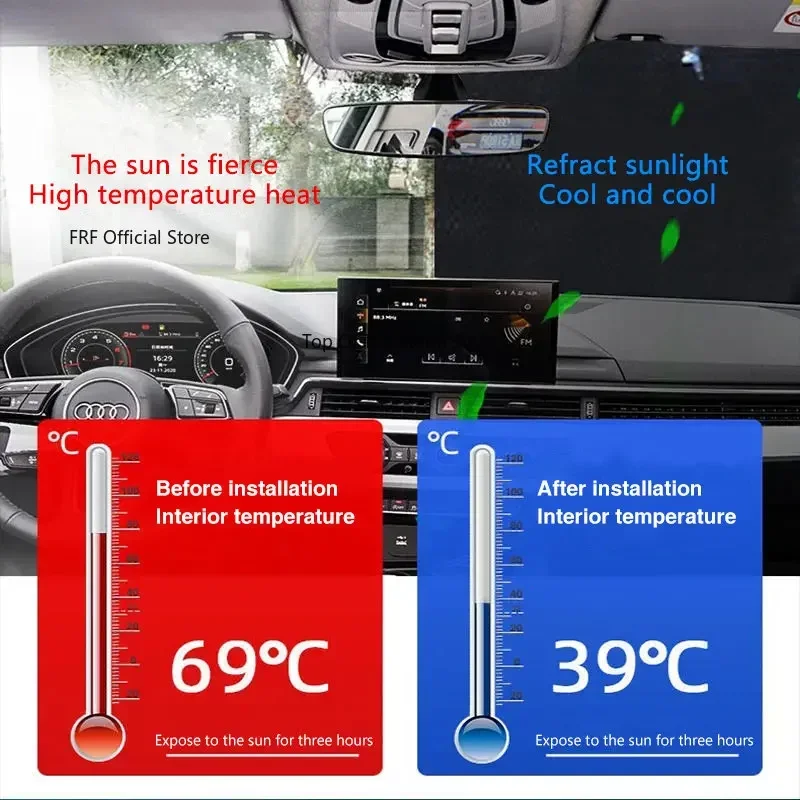 フルカバレッジサンシェード日産パトロール Y62 2010  - Car Accessories Xmas のレビューと価格