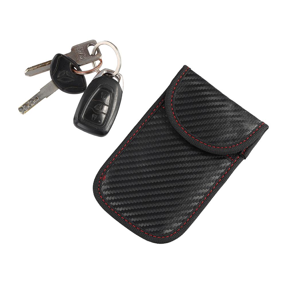 車のキーシグナルブロッカーケース、盗難防止ファラデーポーチ、 - Car Key Signal Blocker のレビューと価格