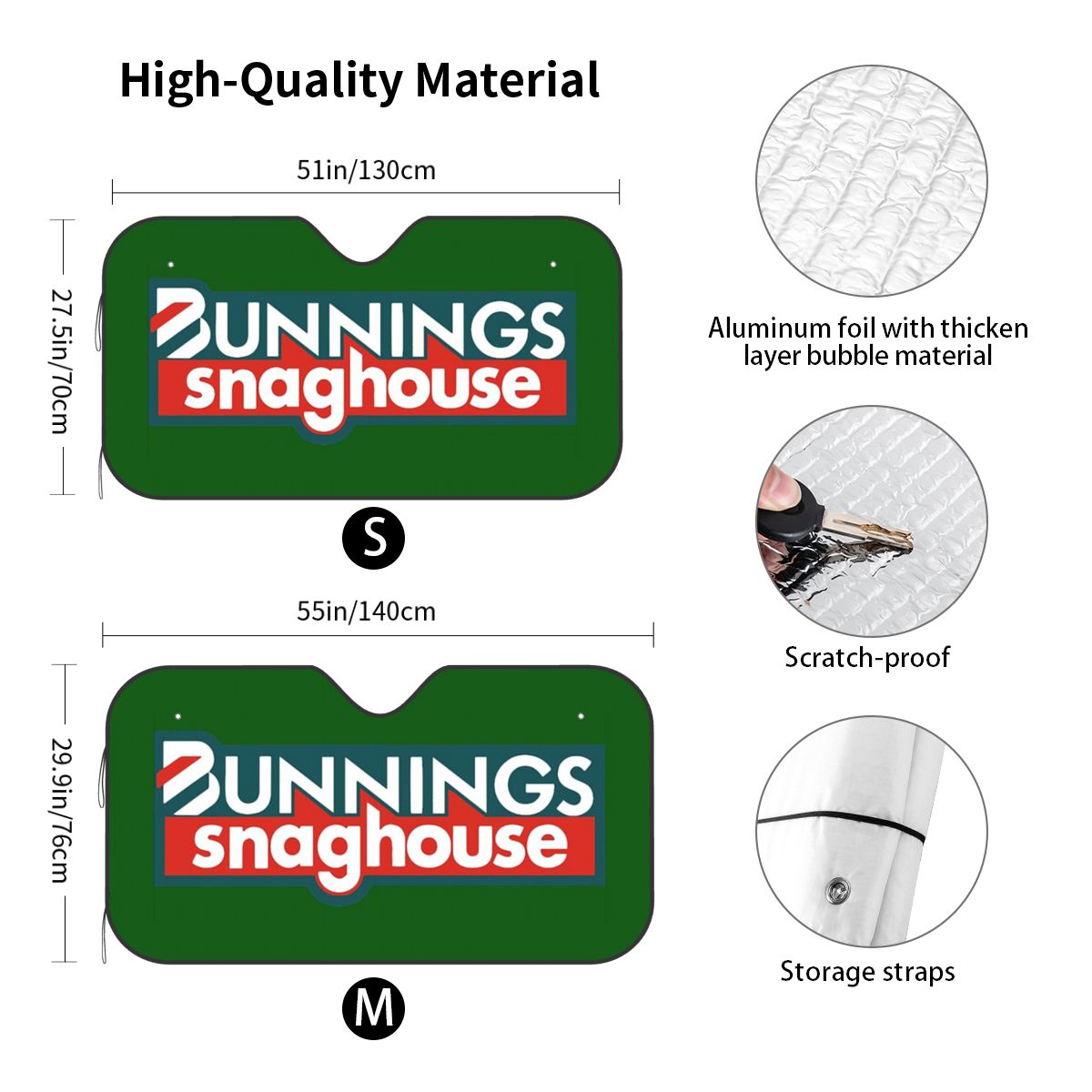 Bunnings Snaghouse 1 サンシェード フロ - Car Accessories Bunnings のレビューと価格