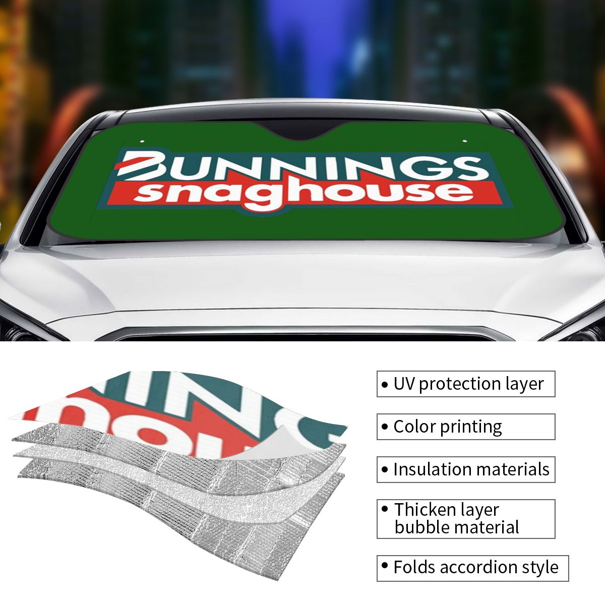 Bunnings Snaghouse 1 サンシェード フロ - Car Accessories Bunnings のレビューと価格