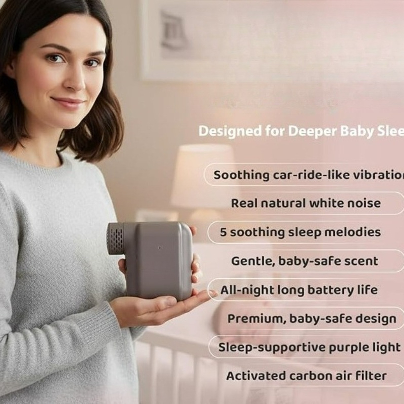 ベビークリップオンマルチサウンドマシンシリコン滑り止めクリッ - Car Accessories For Baby のレビューと価格