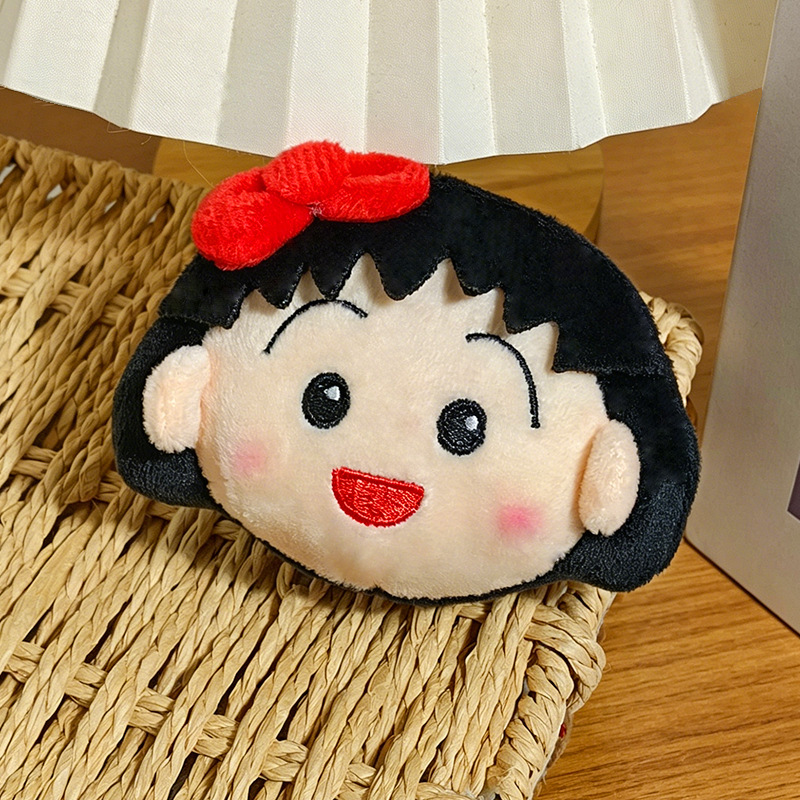 かわいいちびまる子ちゃんぬいぐるみキーホルダー漫画ぬいぐるみ - Car Accessories Cute のレビューと価格