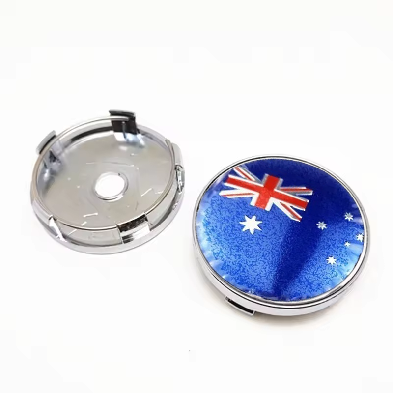 4枚セット 56+60mm アメリカ ドイツ フランス イタ - Car Accessories Australia のレビューと価格