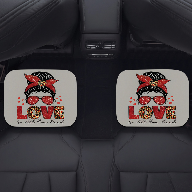 4枚セットの車用フロアマット、メッシーバンレッドレオパードハ - Car Accessories Bunnings のレビューと価格