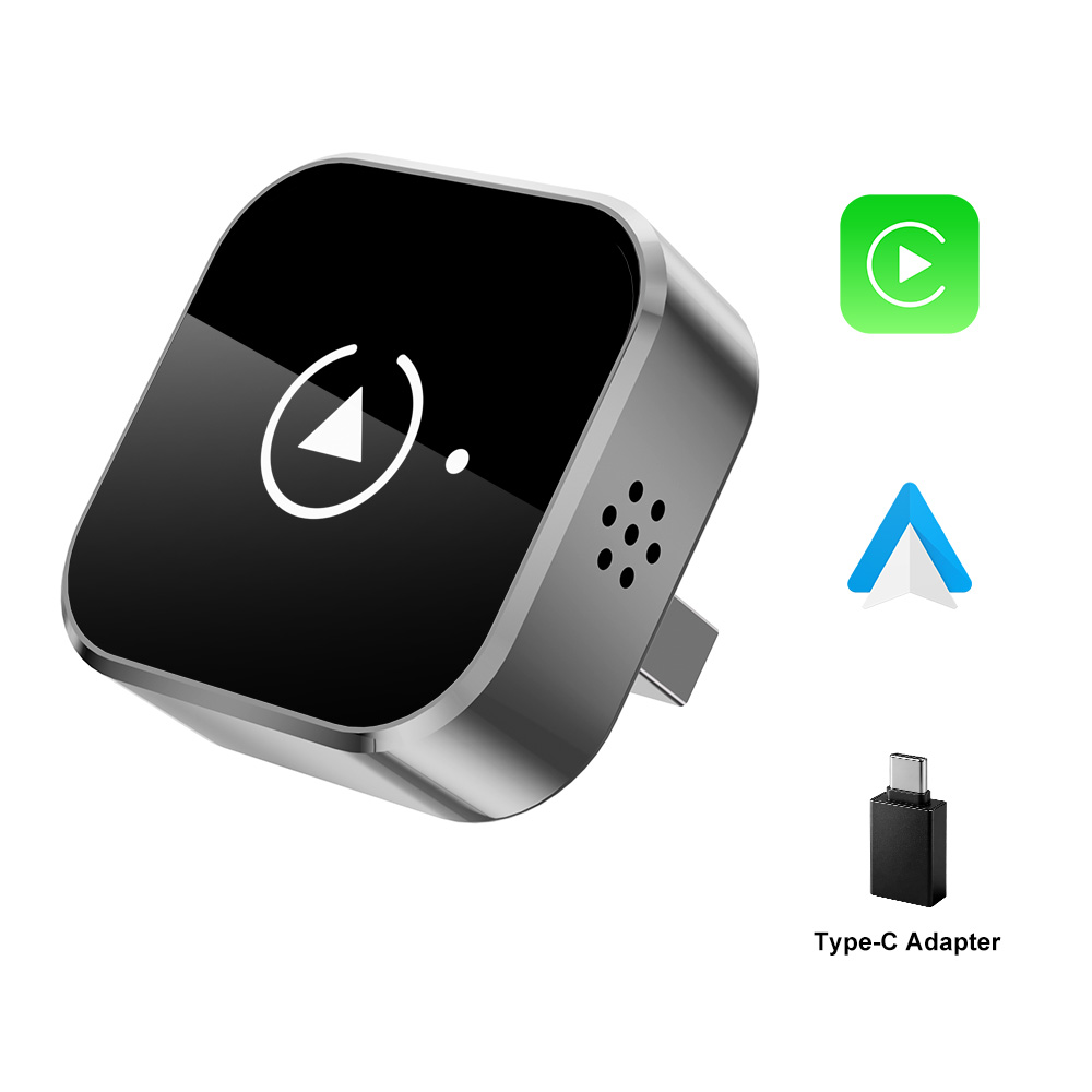 ワイヤレスCarPlay Android Autoアダプター - Car Accessories Usa のレビューと価格