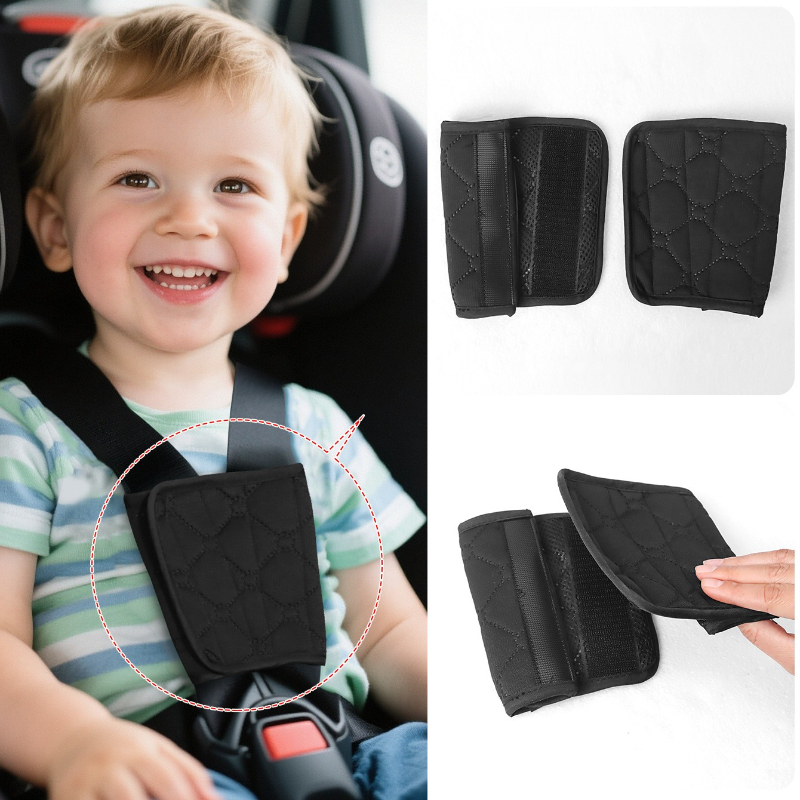 車用チャイルドシートアクセサリー固定具ポータブルロックバック - Car Accessories For Baby のレビューと価格