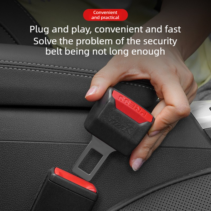 2/4 個カーシートベルトクリップ延長プラグ車の安全シートロ - Car Accessories For Baby のレビューと価格