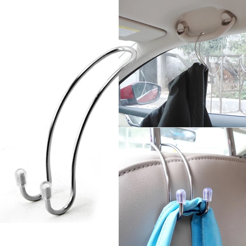 2個セット 金属製カーシートフック 自動車用コート・財布・シ - Car Accessories Shop のレビューと価格