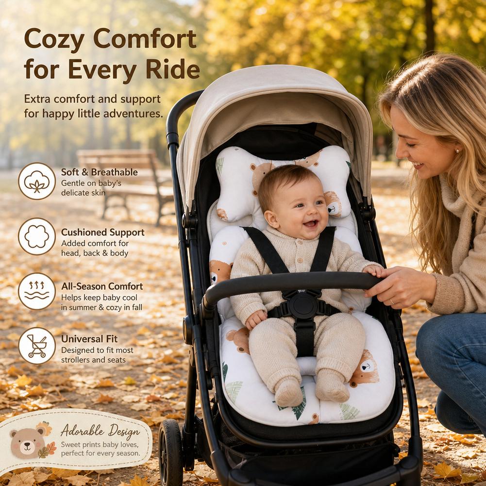 柔らかいベビーカーシートクッションパッド、車用ベビーカーライ - Car Accessories For Baby のレビューと価格
