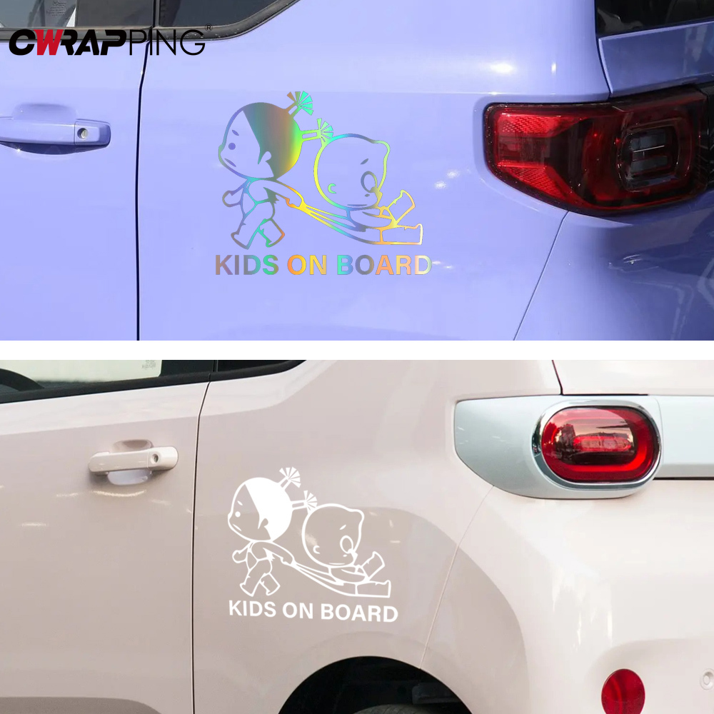 1pc 車の反射ステッカー Baby on Board 夜間 - Car Accessories For Night Driving のレビューと価格