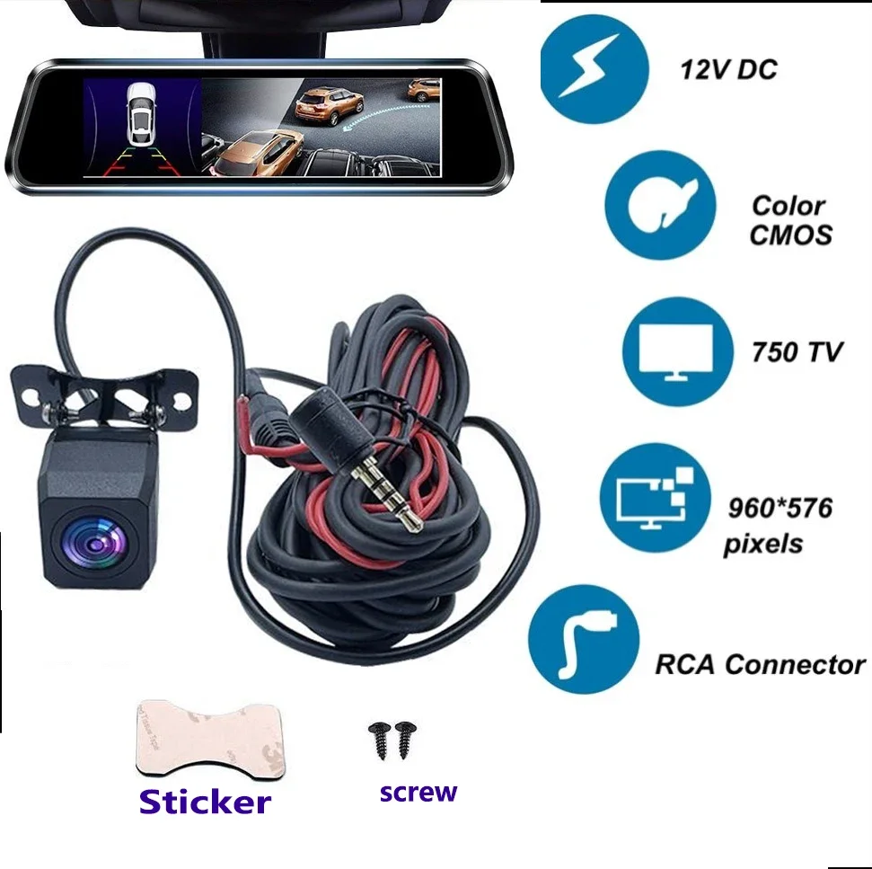 AHD1080Pナイトカメラ赤外線防水車載カメラHDリバース - Car Accessories For Night Driving のレビューと価格