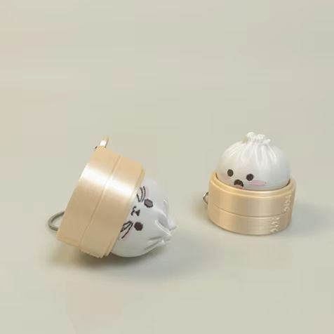 3Dプリント小龍包キーホルダー プッシュボタン フィジェット - Car Accessories Bunnings のレビューと価格