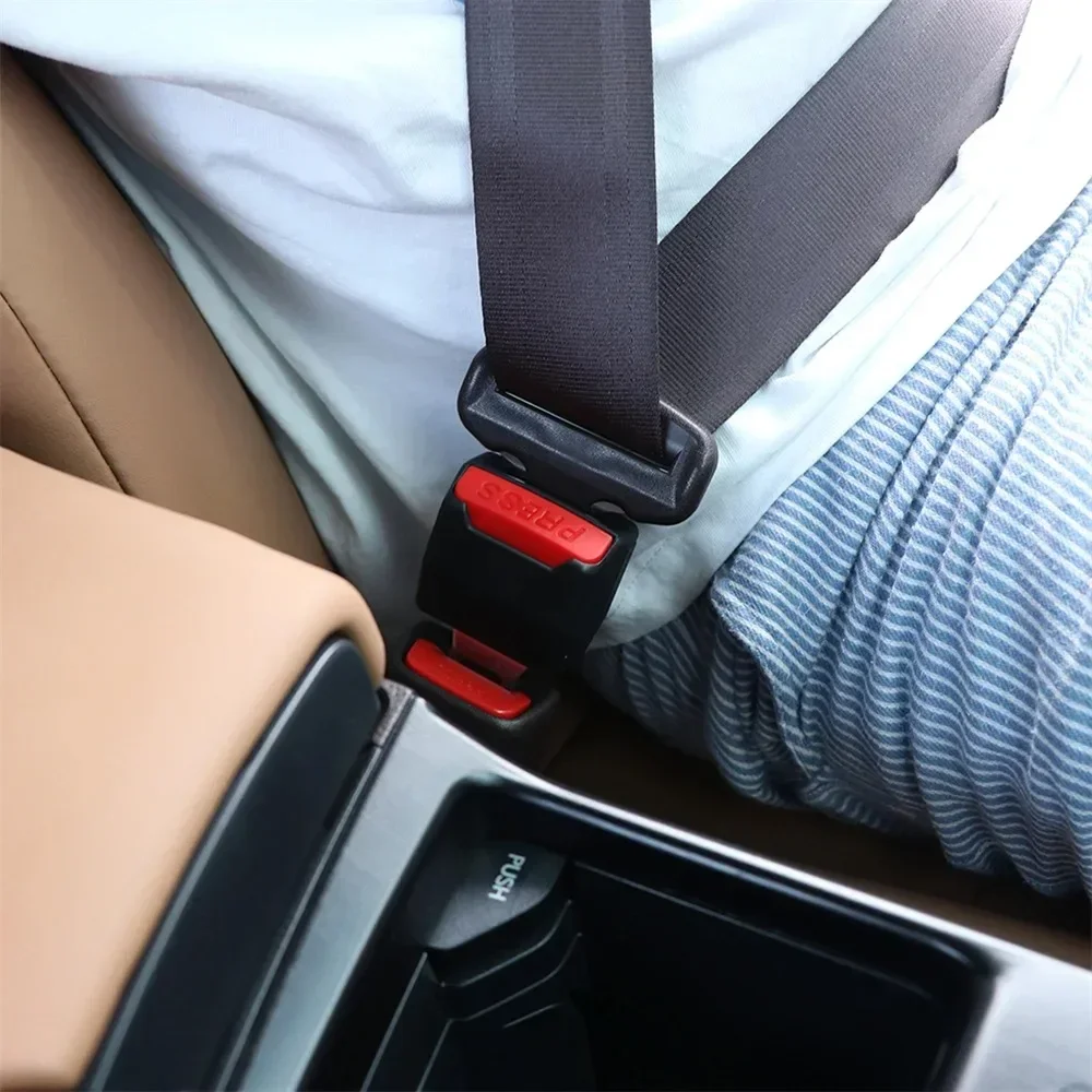 2 個カーシートベルトクリップ延長プラグ車の安全シートロック - Car Accessories For Baby のレビューと価格
