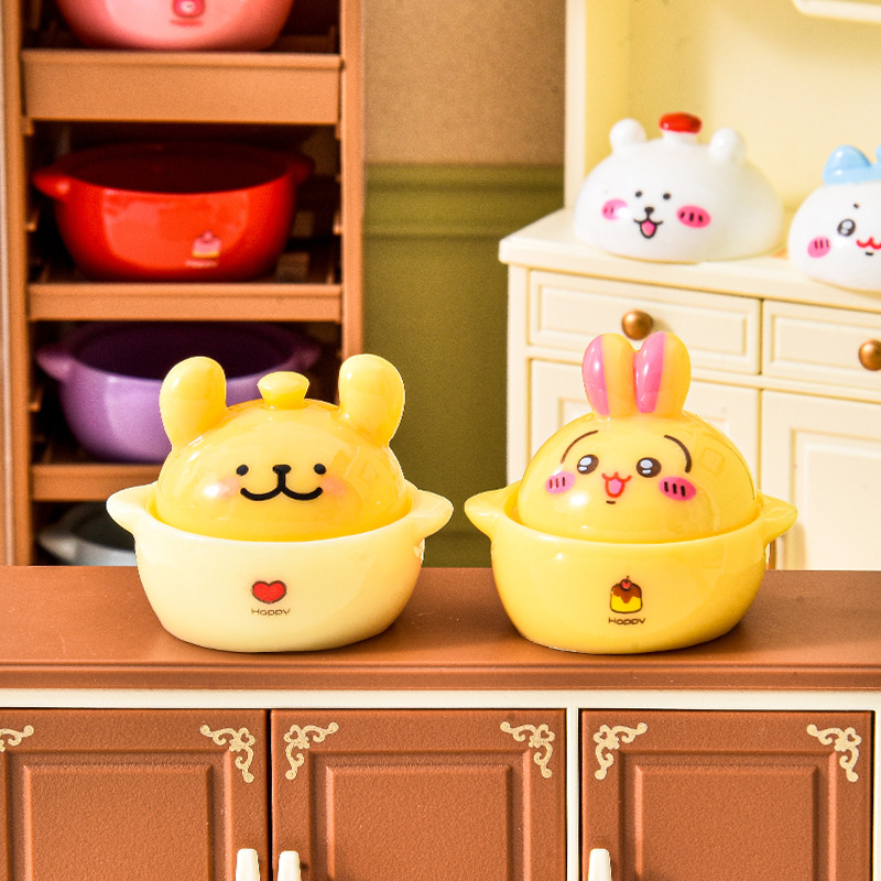 カラフルな動物粘土ポット、子供向けの立体的なかわいいフィギュ - Car Accessories Cute のレビューと価格